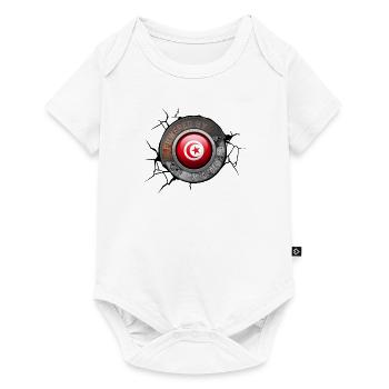 Tunisie Steampunk Engine propulsé par Pride - Body à manches courtes Premium Bébé - blanc - Devant