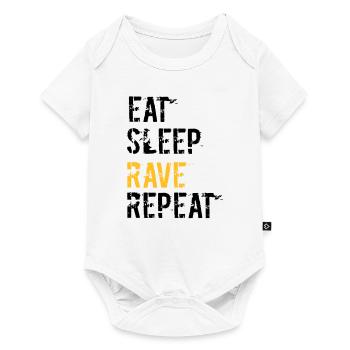 Rave et répète - Body à manches courtes Premium Bébé - blanc - Devant