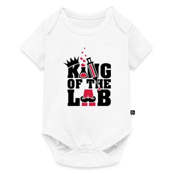 roi du laboratoire (d, 2c) - Body à manches courtes Premium Bébé - blanc - Devant