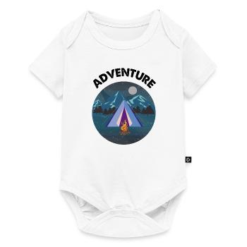 Aventure - Body à manches courtes Premium Bébé - blanc - Devant