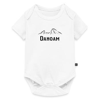 Watzmann Dahoam - Baby Premium Kurzarmbody - Weiß - Vorne