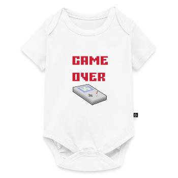 Game over - Baby Premium short-sleeve bodysuit - white - Front