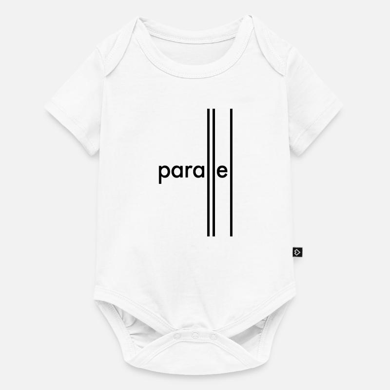 Parallel - Baby Premium short-sleeve bodysuit - white