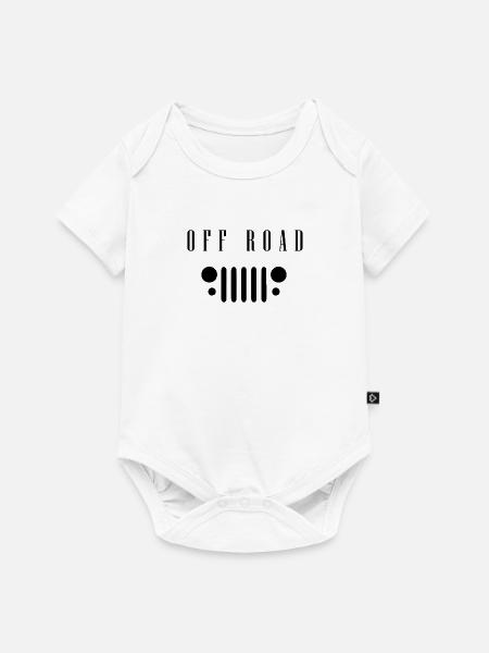 OFF Road - Baby Premium Kurzarmbody - Weiß