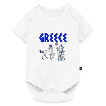 GREECE ANTIQUE - Baby Premium short-sleeve bodysuit - white - Front