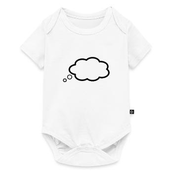 thought bubble - Baby Premium short-sleeve bodysuit - white - Front