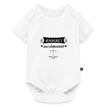 avocat - Body à manches courtes Premium Bébé - blanc - Devant