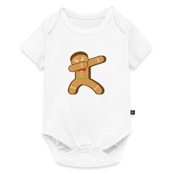 Weihnachtsdesign für Weihnachtsliebhaber - Baby Premium Kurzarmbody - Weiß - Vorne