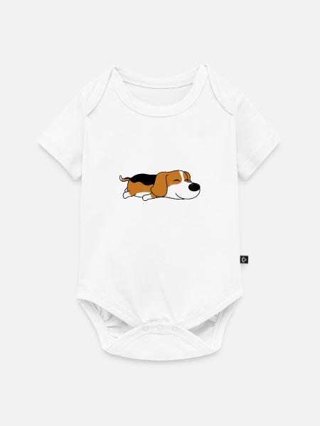 Snowpy - Baby Premium Kurzarmbody - Weiß