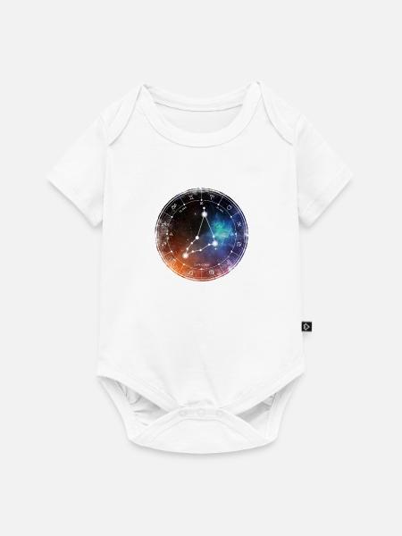Steinbock - Baby Premium Kurzarmbody - Weiß