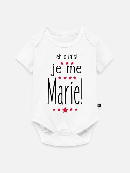 eh ouais - Body à manches courtes Premium Bébé - blanc