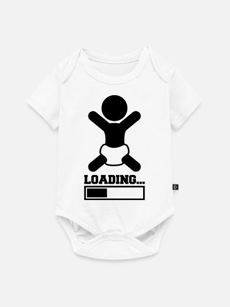 Loading Baby - Baby Premium Kurzarmbody - Weiß