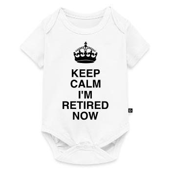Retirement Retired Ruhestand Retraite Retraitée - Baby Premium short-sleeve bodysuit - white - Front