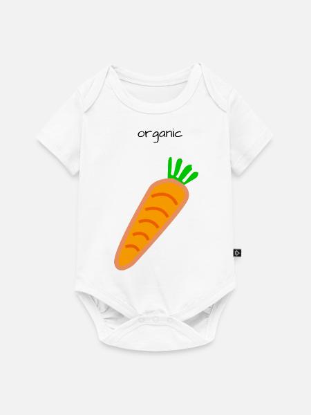 Mõhre - Baby Premium Kurzarmbody - Weiß