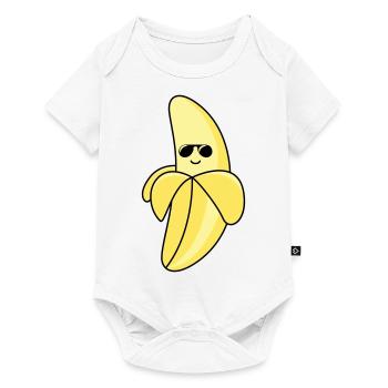 Banane fraîche 01 - Body à manches courtes Premium Bébé - blanc - Devant