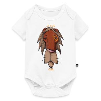 Je suis cool - Body à manches courtes Premium Bébé - blanc - Devant