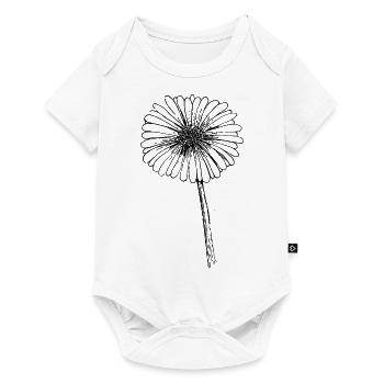 Tag des Gänseblümchens - Baby Premium Kurzarmbody - Weiß - Vorne