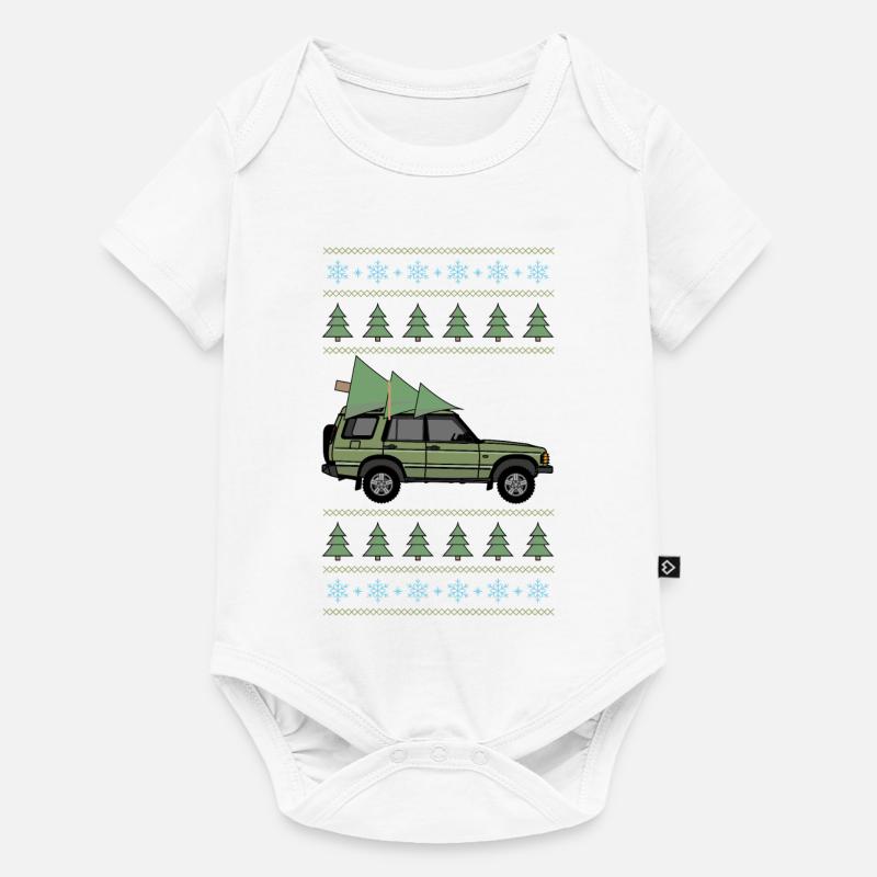 Découverte 2 Noël vert - Body à manches courtes Premium Bébé - blanc