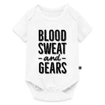 Blood, Sweat and Gears 1 clr - Body à manches courtes Premium Bébé - blanc - Devant