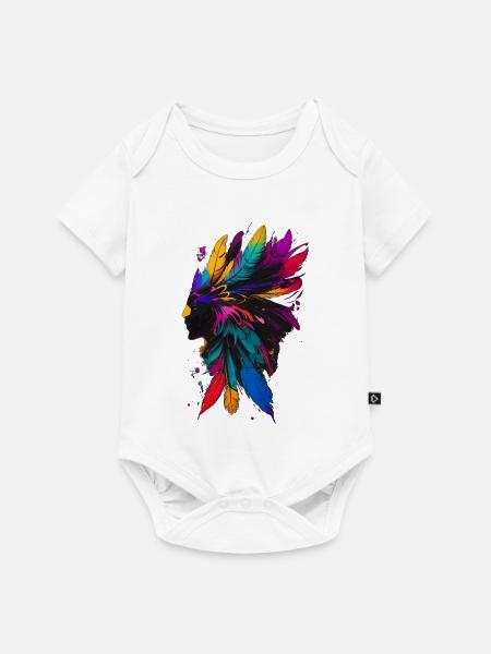 Medizinmann - Baby Premium Kurzarmbody - Weiß