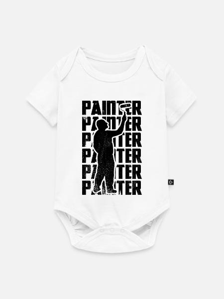 Lackierermeister - Baby Premium Kurzarmbody - Weiß