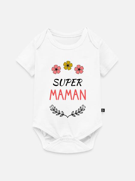OMA. OMA. FEST - Baby Premium Kurzarmbody - Weiß