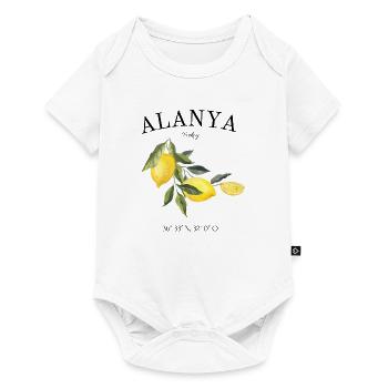 Alanya - Turkey - Turkish Riviera - Souvenir - Baby Premium short-sleeve bodysuit - white - Front