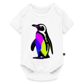 Pingouin - Body à manches courtes Premium Bébé - blanc - Devant