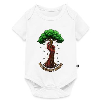 Willenskraft Wachst - Baby Premium short-sleeve bodysuit - white - Front