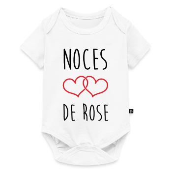 Rose Wedding 17 Years of Marriage - Baby Premium short-sleeve bodysuit - white - Front