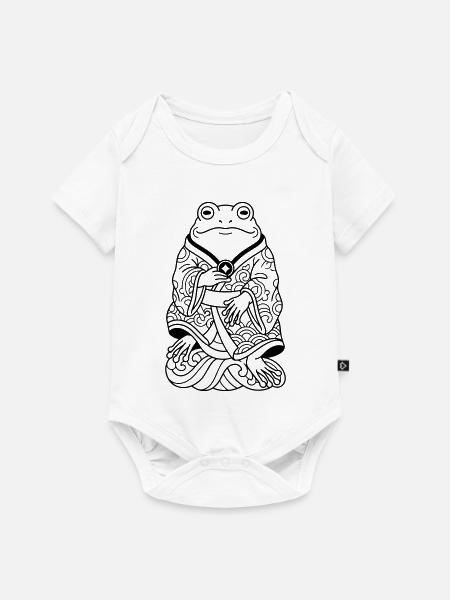Japanische Tätowierung - Baby Premium Kurzarmbody - Weiß