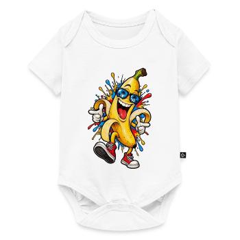 Banane fraîche - Body à manches courtes Premium Bébé - blanc - Devant