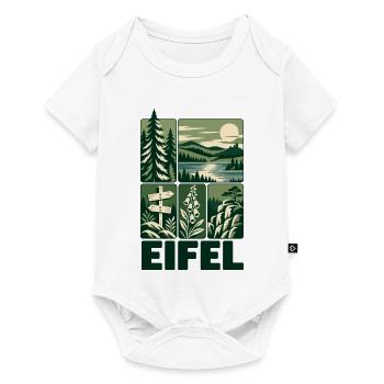 Eifel Germany Outdoor Nature - Baby Premium Kurzarmbody - Weiß - Vorne