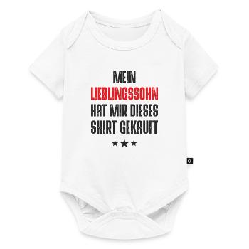 Mon fils préféré m'a acheté cette chemise - Body à manches courtes Premium Bébé - blanc - Devant