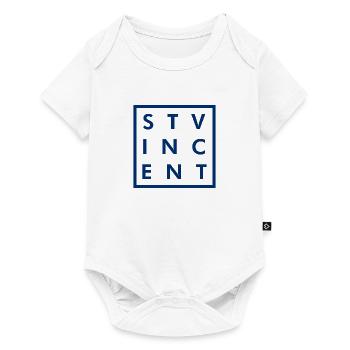 Saint Vincent - Kingstown - Caribbean - West Indies - Baby Premium short-sleeve bodysuit - white - Front