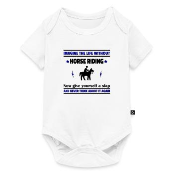 Imaginez une vie sans rouler - Body à manches courtes Premium Bébé - blanc - Devant