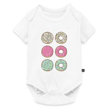 donuts - Baby Premium short-sleeve bodysuit - white - Front
