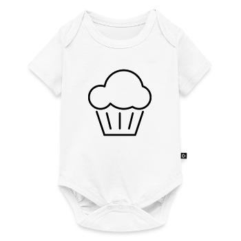 Muffin or cupcake - Baby Premium short-sleeve bodysuit - white - Front