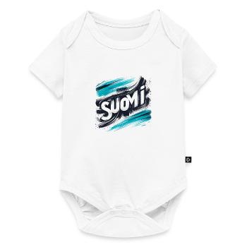 Suomi Finland Finnland - Baby Premium short-sleeve bodysuit - white - Front