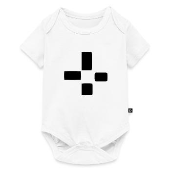 Square Pattern Four Shapes Shape - Baby Premium short-sleeve bodysuit - white - Front