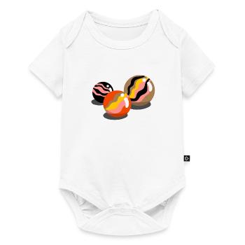 mumble - Baby Premium short-sleeve bodysuit - white - Front
