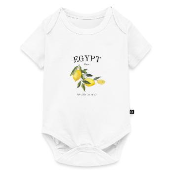 Egypt - Africa - Cairo - Souvenir - Gift - Baby Premium short-sleeve bodysuit - white - Front