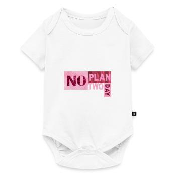 No Plan two day - Baby Premium short-sleeve bodysuit - white - Front