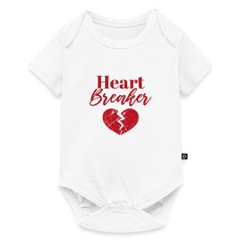 Heart Breaker - Baby Premium short-sleeve bodysuit - white - Front