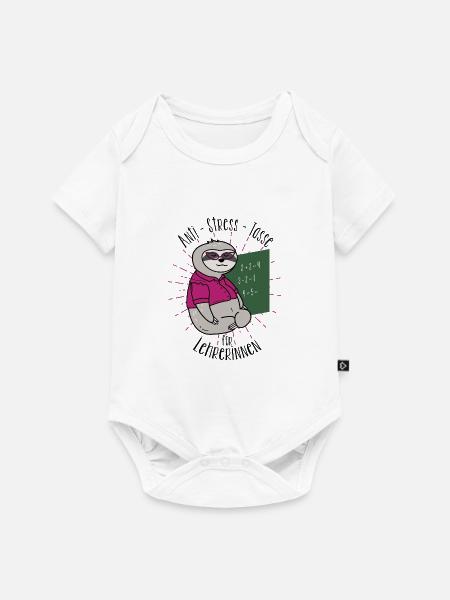 lehrerin geschenk - Baby Premium Kurzarmbody - Weiß