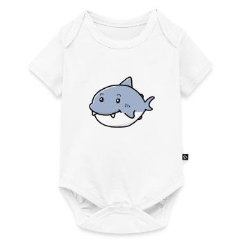 Cute Shark - Baby Premium short-sleeve bodysuit - white - Front