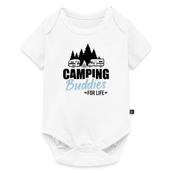 Campeur - Body à manches courtes Premium Bébé - blanc - Devant