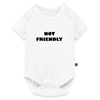 Non bienvenus - Body à manches courtes Premium Bébé - blanc - Devant