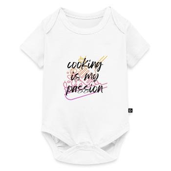 La cuisine est ma passion! - Body à manches courtes Premium Bébé - blanc - Devant