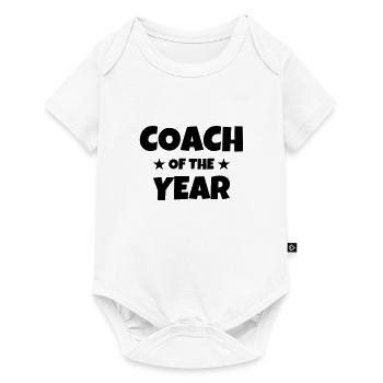 Coach / Coaching / Entraineur / Sport - Body à manches courtes Premium Bébé - blanc - Devant